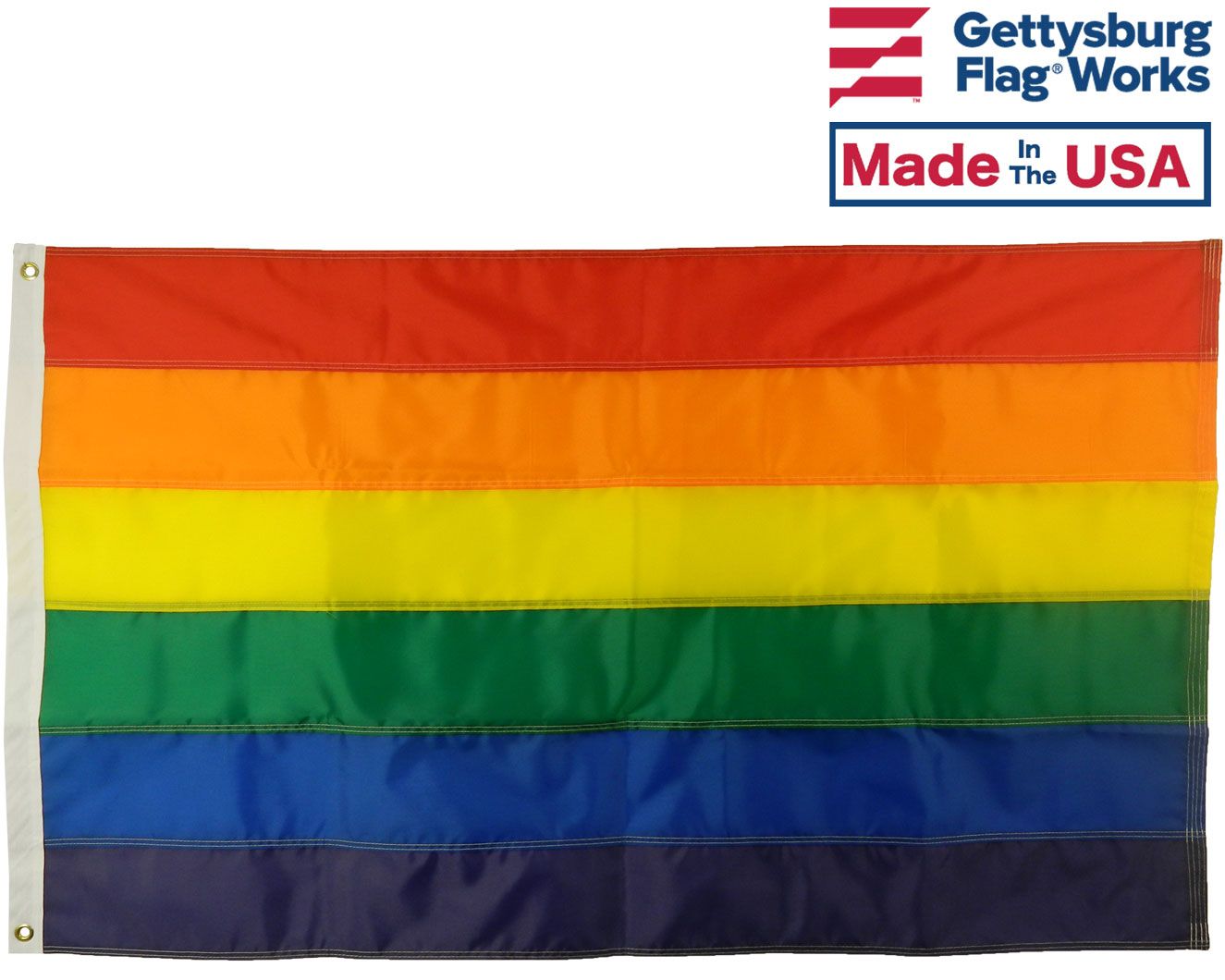 RAINBOW BUNTING 18m 60ft GAY PRIDE FESTIVAL FLAG FLAGS - Foto 2