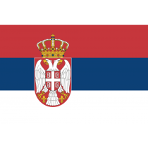 Serbia Indoor Flag