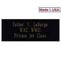 Engraved Name Plate