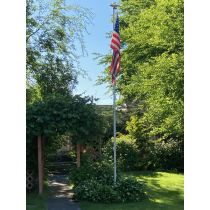 20' Economy Sectional Flagpole