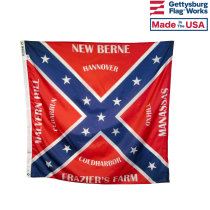 37th North Carolina Flag - 4x4'