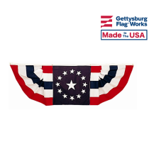 3x9' Oversized Nylon Pleated Fan