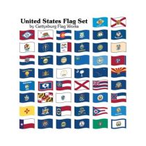 State Set (United States) Flag - Indoor - 50 Flag Set