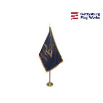 3x5' North Dakota Indoor Flag Set