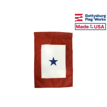Service Star - 1 Blue Star Garden Flag