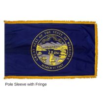 Nebraska Indoor Flag Fringe