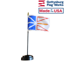 Newfoundland Stick Flag - 4x6"