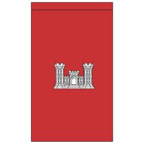 2x3' Army Engineer Banner