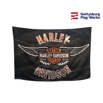 3x5' Classic Harley Davidson Bar and Shield Flag