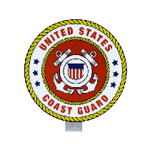 Coast Guard Seal Grave Marker