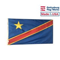 Congo Democratic Republic Flag