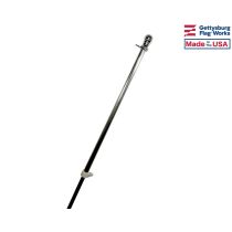 Oversized Diameter House Mounted Flagpole 1.25"