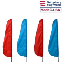 Blank Nylon Feather Flags