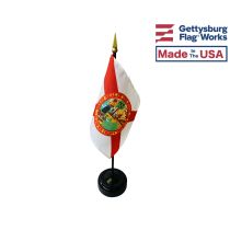 Florida State Stick Flag - 4x6"