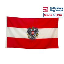 Austria Flag (With Eagle)