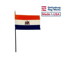 City of Albany NY Stick Flag