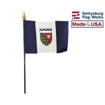 Northwest Territories Stick Flag - 4x6"