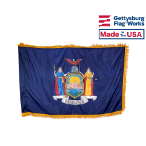 New York State Flag for Indoor and Parade Use