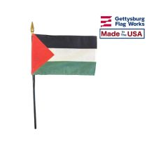 Palestine Stick Flag - 4x6"
