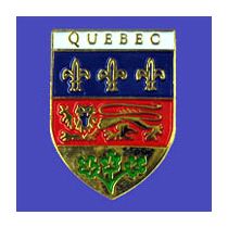 Quebec Lapel Pin (Shield)