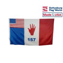 Red Hand Division WWI Flag