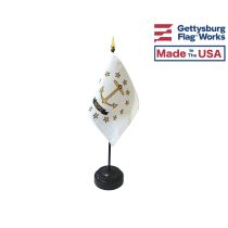 Rhode Island State Stick Flag - 4x6"