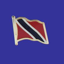 Trinidad & Tobago Lapel Pin (Single Waving Flag)