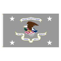United States Attorney - Outdoor Flag Made in the USA by Gettysburg Flag Works
