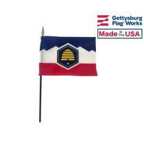 New Utah Stick Flag 
