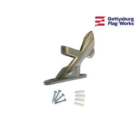  Silver Aluminum Flag Bracket - 2 Position
