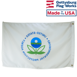 US EPA Flag - Outdoor Environmental Protection Agency Flag