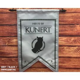 Personalized Medieval Style Family Banner