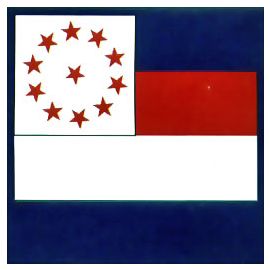 11th TX Cavalry Flag - 2x2'