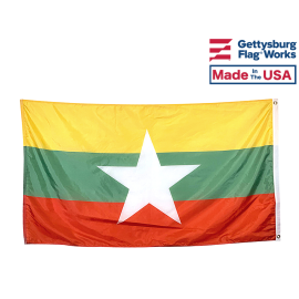 Myanmar (Burma) Flag