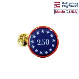 America 250 flag pin gfw original design