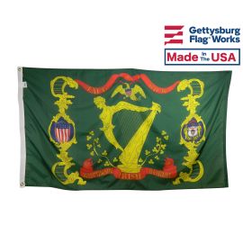 17th WI. Irish Brigade Regiment Flag - 3x5'