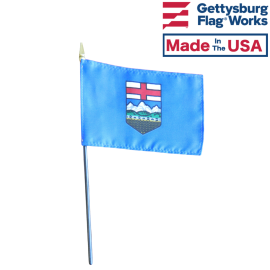 Alberta Stick Flag - 4x6"