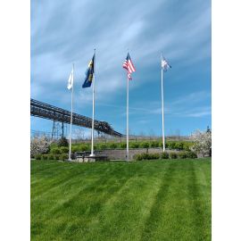 60' EXTREME External Revolving (XESR) Aluminum Flagpole - Choose Options