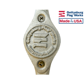 Gettysburg Flag Works 9" Aluminum Flagpole Cleat