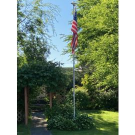 20' Economy Sectional Flagpole