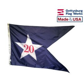20th Corp HQ Guidon (1864) Flag - 3x5'