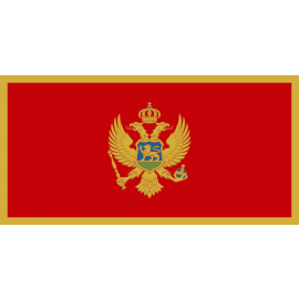 Montenegro Indoor and Parade Flag