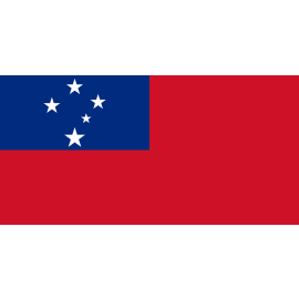 Samoa (Western) Indoor and Parade Flag