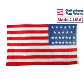 Historical American 25 Star Flag