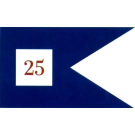 25th Corp HQ Guidon (1861) Flag - 3x5'