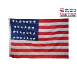 Historical American 27 Star Flag