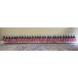 Historical American Stick Flag Set - 4x6"