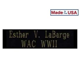Engraved Name Plate