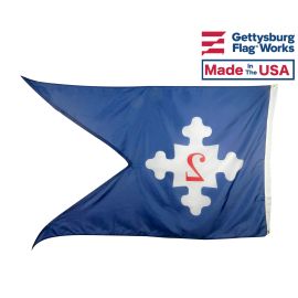 2nd Corp HQ Guidon (1861) Flag - 3x5'