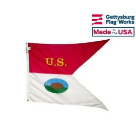 3x5' 2nd Massachusetts Cavalry from California Guidon